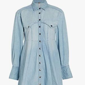 Free People Sammi Denim Mini Dress